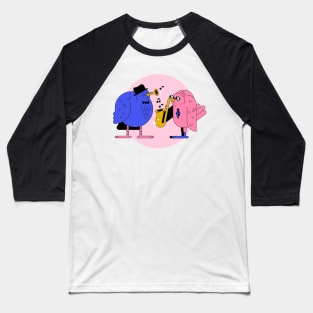 Music Ilustration Art Baseball T-Shirt